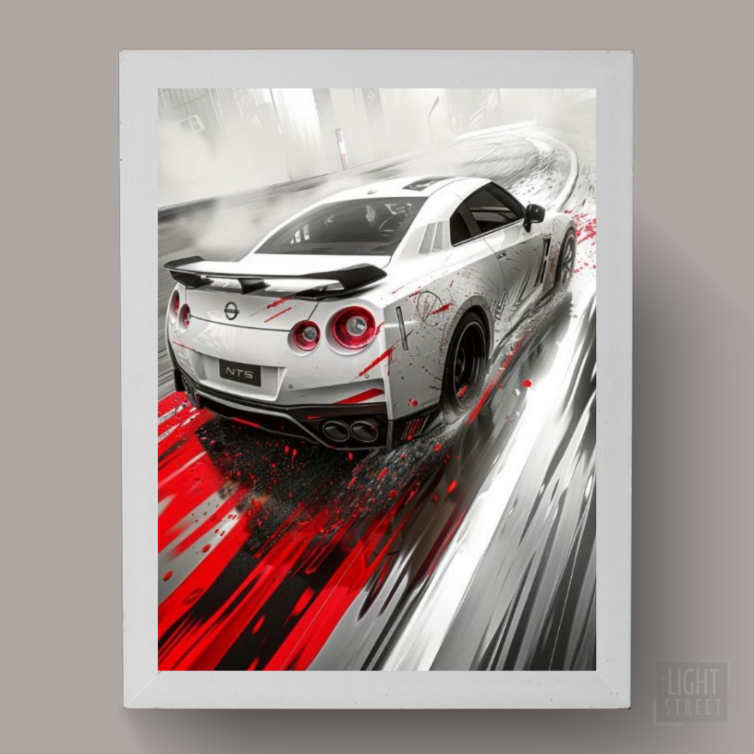 Nissan GTR - Poster Frame